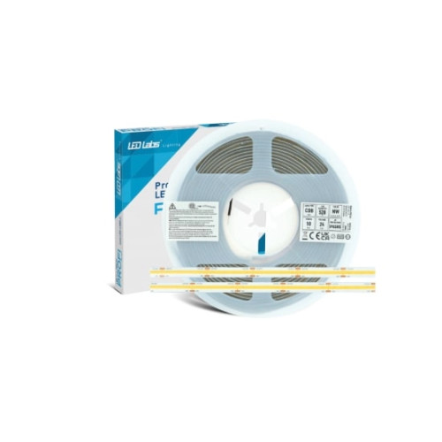 Taśma LED 24V COB zewnętrzna wodoodporna neutralna bardzo gęsta 2640 diod
