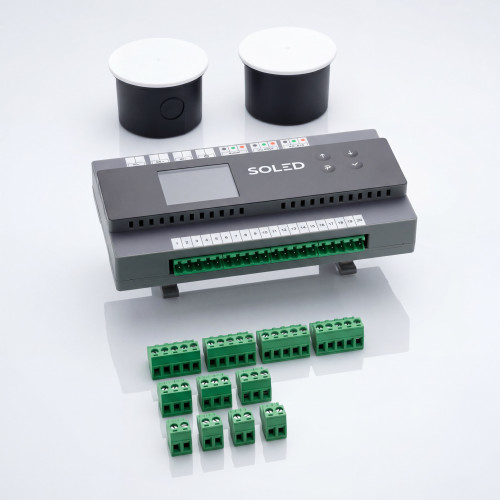 Zestaw oświetlenia schodowego SCR z czujnikami ruchu SOLED