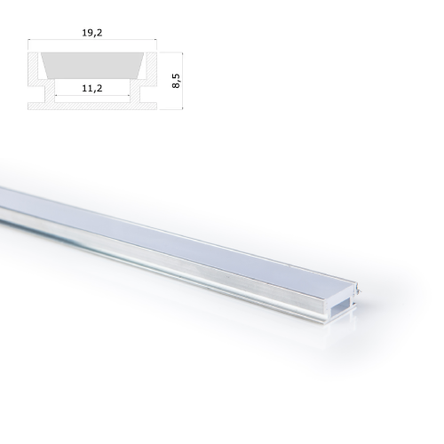 Profil LED HR-Alu wodoodporny do taśm LED