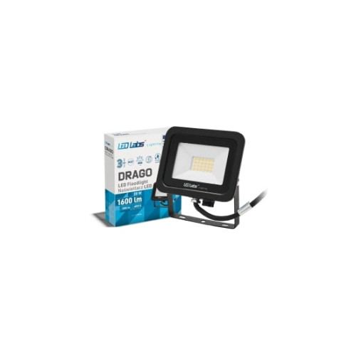 Reflektor LED zewnętrzny 20W neutralny biały do ogrodu garażu warsztatu IP65
