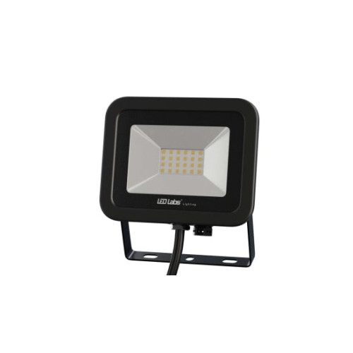 Reflektor LED zewnętrzny 20W neutralny biały do ogrodu garażu warsztatu IP65