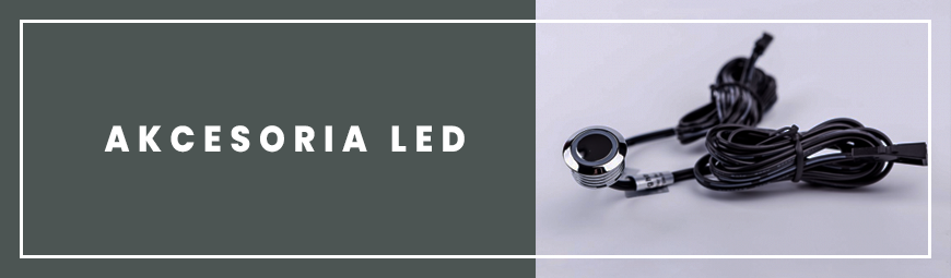 Akcesoria LED - przewody do taśm i zaślepki do profili - Sklep Soled
